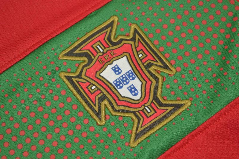 Portugal Soccer Jersey Home Retro Replica 2010