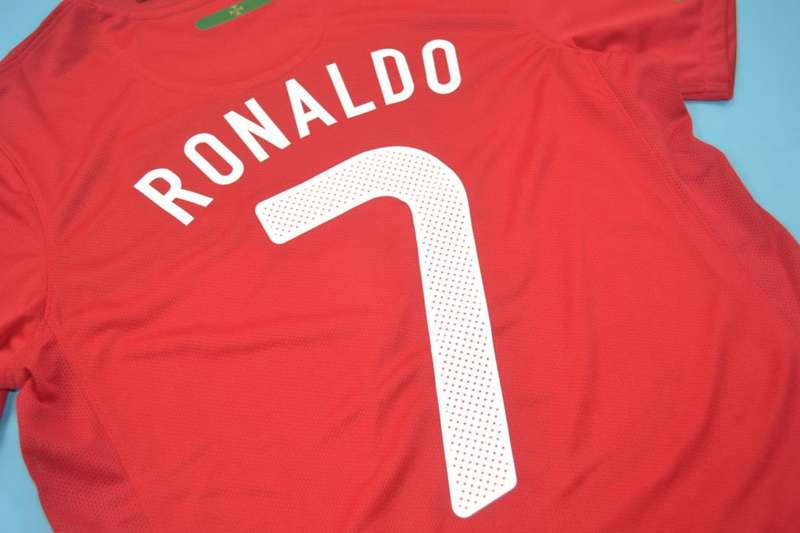 Portugal Soccer Jersey Home Retro Replica 2010