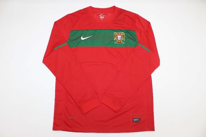 AAA Quality Portugal 2010 Home Long Sleeve Retro Soccer Jersey (Player) AAA Quality Portugal 2010 Home Long Sleeve Retro Soccer Jersey (Player)