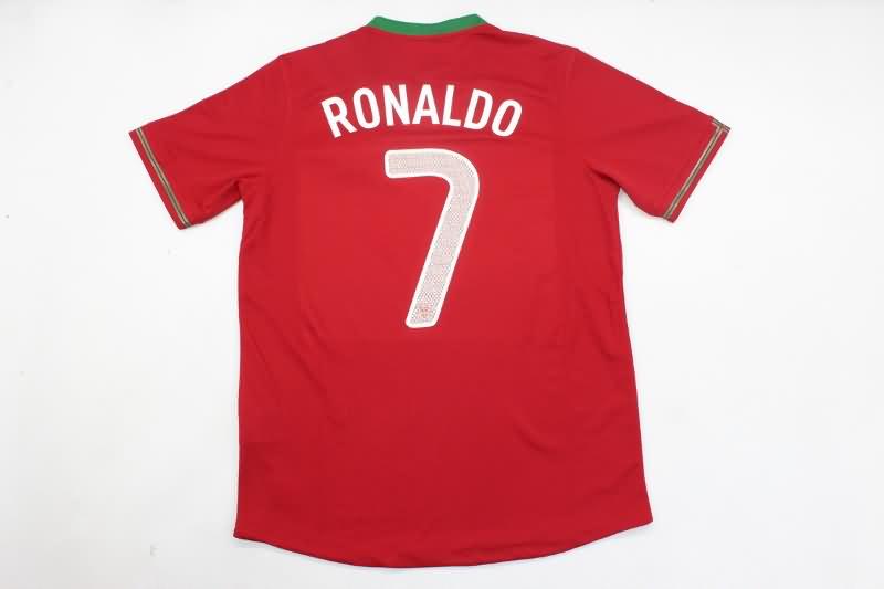 Portugal Soccer Jersey Home Retro Replica 2012