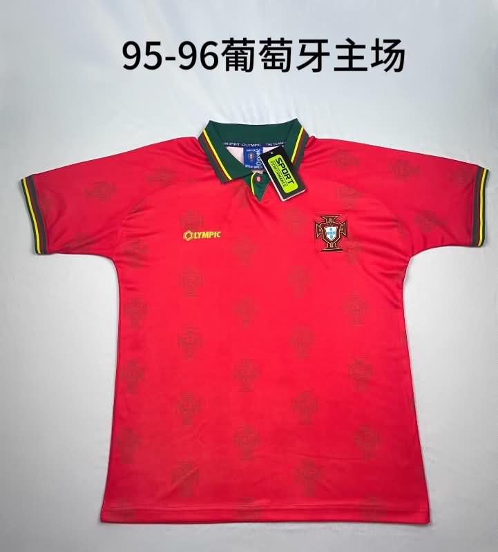 Portugal Soccer Jersey Home Retro Replica 1995/96