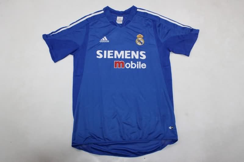 Real Madrid Soccer Jersey Third Retro Replica 2004/05