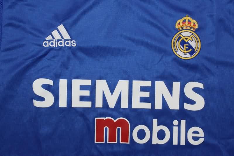 Real Madrid Soccer Jersey Third Retro Replica 2004/05