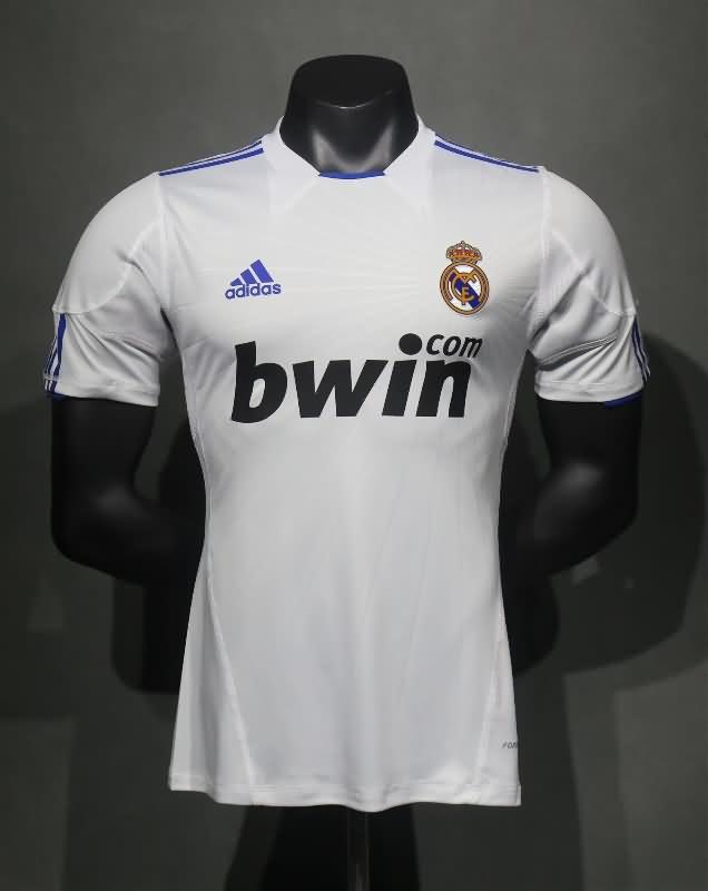 Real Madrid Soccer Jersey Home Retro (Player) 2010/11