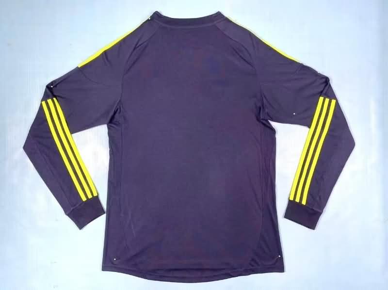 Real Madrid Soccer Jersey Away Long Sleeve Retro Replica 2012/13