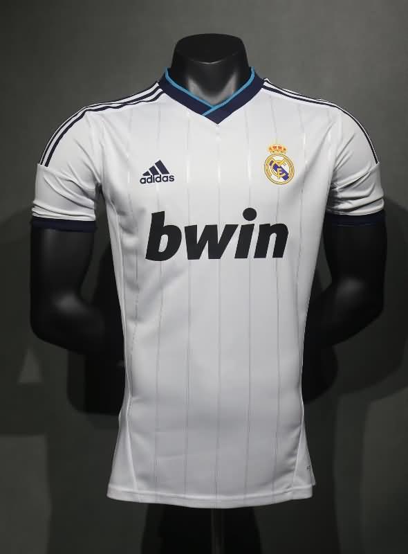 Real Madrid Soccer Jersey Home Retro (Player) 2012/13