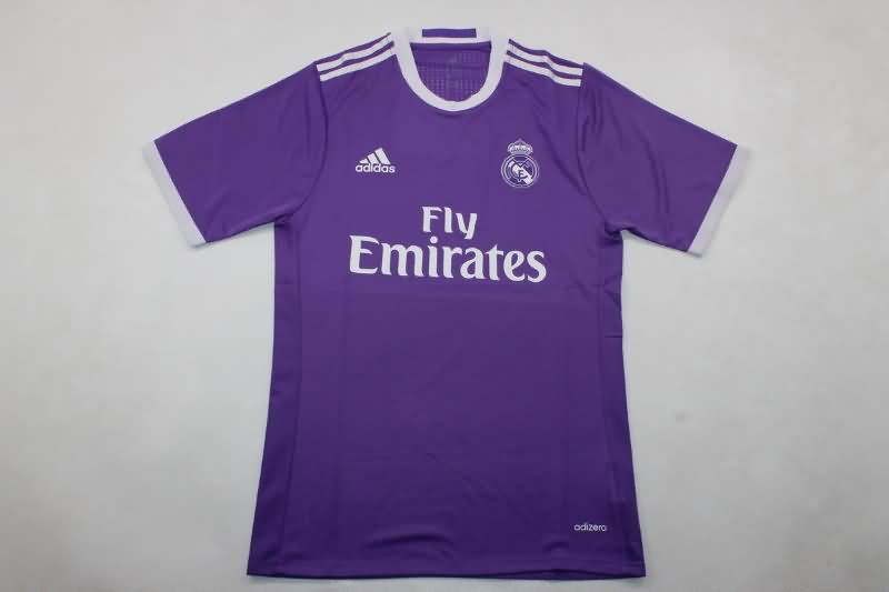 Real Madrid Soccer Jersey Away Retro (Player) 2016/17