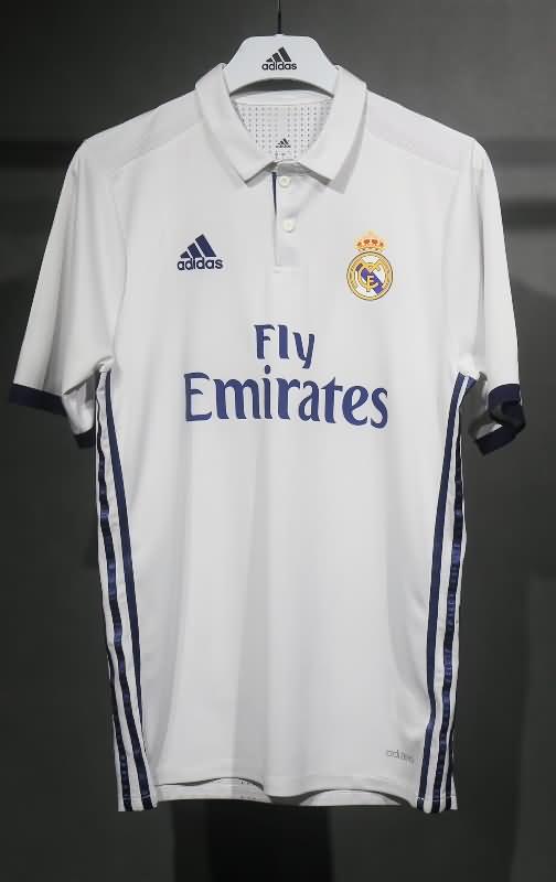 Real Madrid Soccer Jersey Home Retro (Player) 2016/17