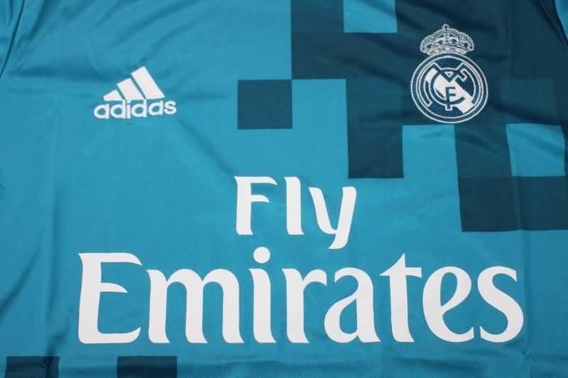 Real Madrid Soccer Jersey Third Retro Replica 2017/18