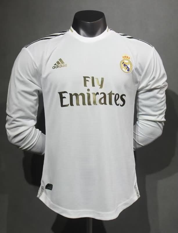 Real Madrid Soccer Jersey Home Long Retro (Player) 2019/20