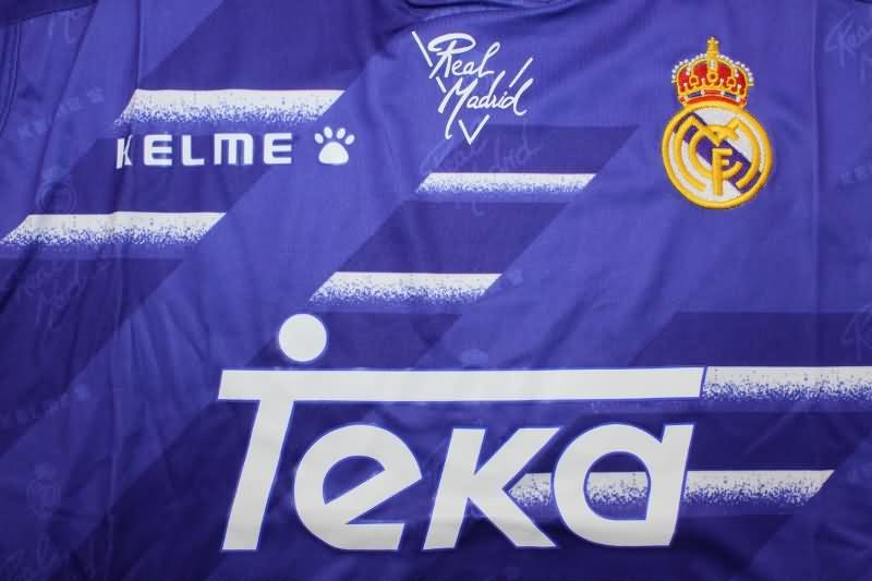 Real Madrid Soccer Jersey Away Retro Replica 1994/96