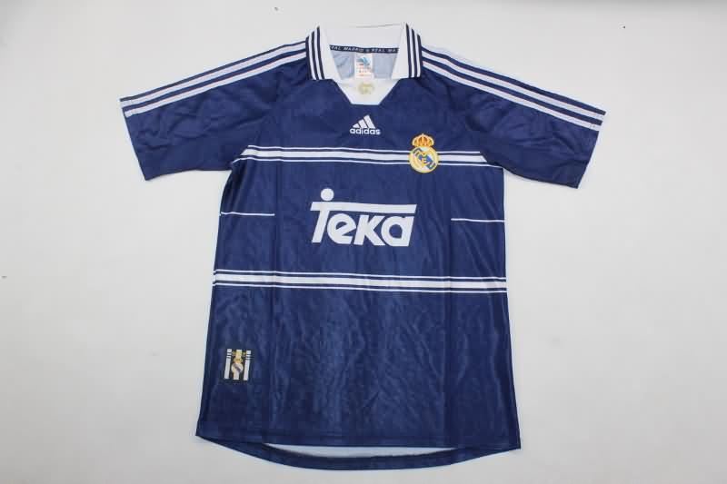 Real Madrid Soccer Jersey Third Retro Replica 1998/99