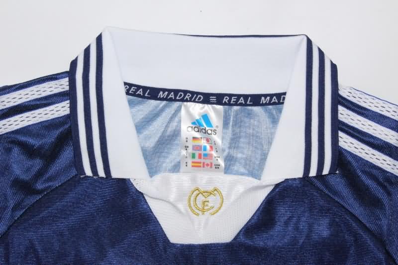 Real Madrid Soccer Jersey Third Retro Replica 1998/99