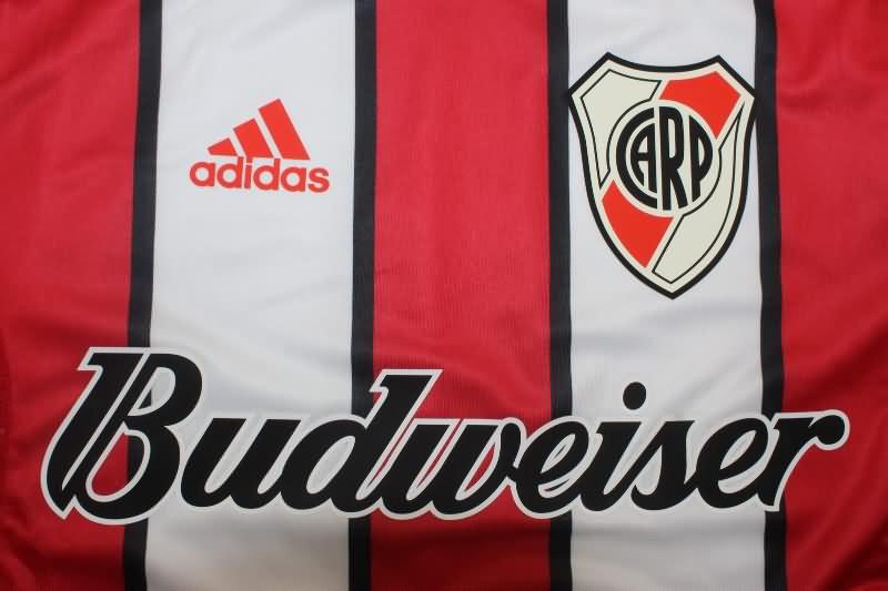 River Plate Soccer Jersey Away Long Sleeve Retro Replica 2003/04