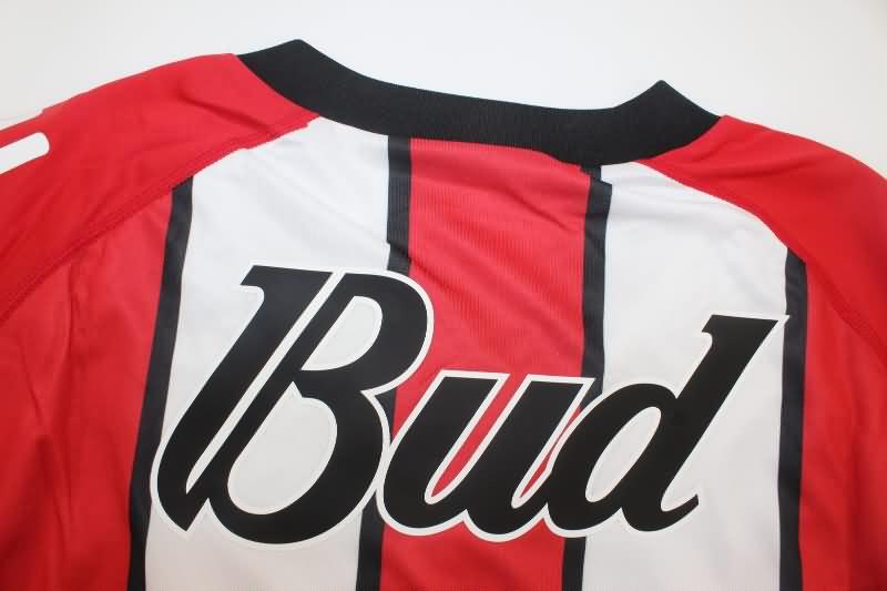 River Plate Soccer Jersey Away Long Sleeve Retro Replica 2003/04