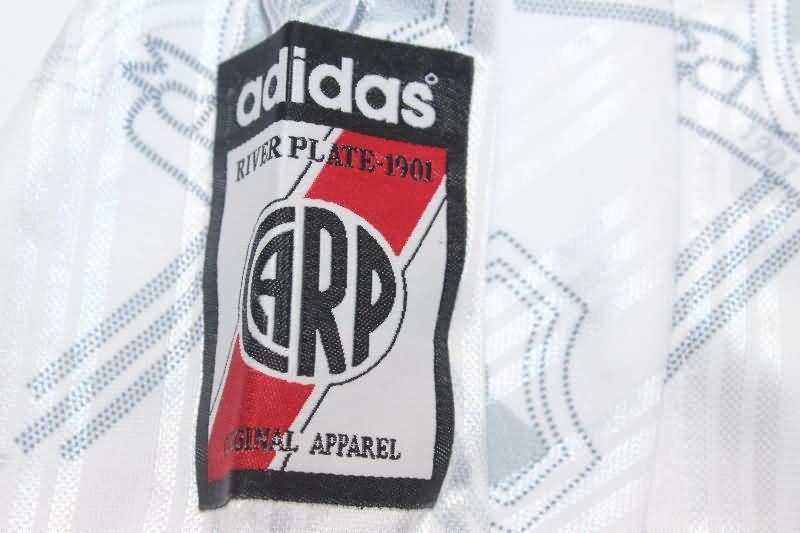 River Plate Soccer Jersey Home Long Sleeve Retro Replica 1996