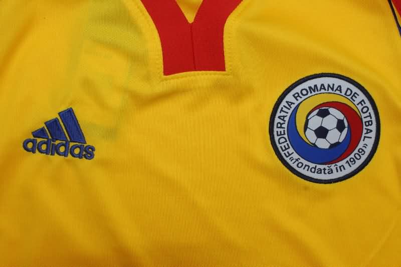 Romania Soccer Jersey Home Retro Replica 2000