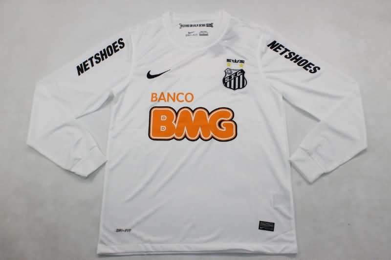 Santos Soccer Jersey Home Long Sleeve Retro Replica 2011/12