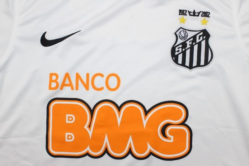 Santos Soccer Jersey Home Long Sleeve Retro Replica 2011/12