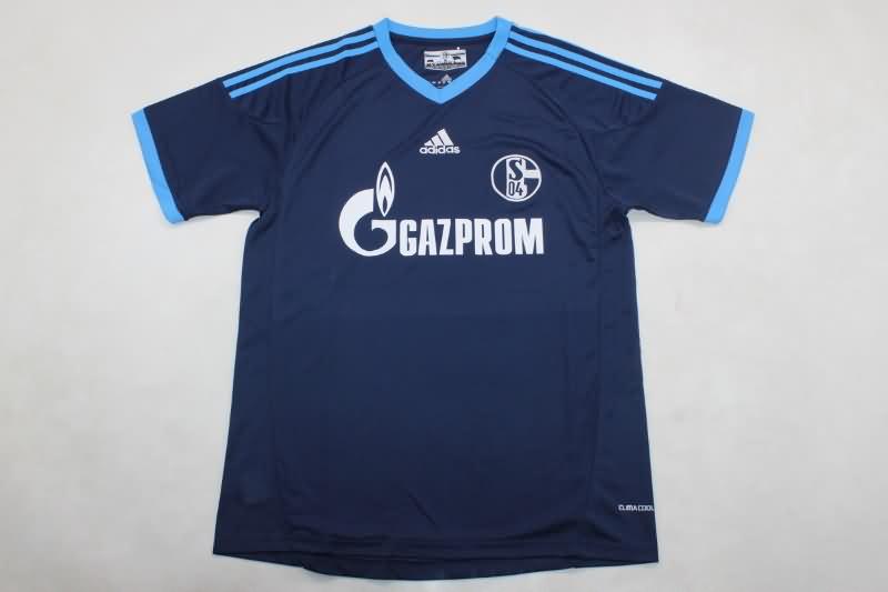 Schalke 04 Soccer Jersey Away Retro Replica 2010/11