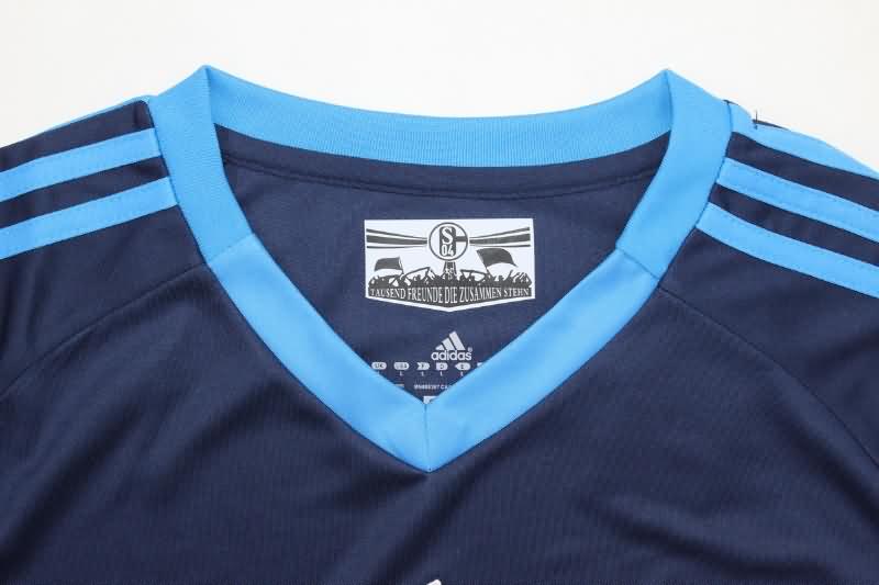 Schalke 04 Soccer Jersey Away Retro Replica 2010/11