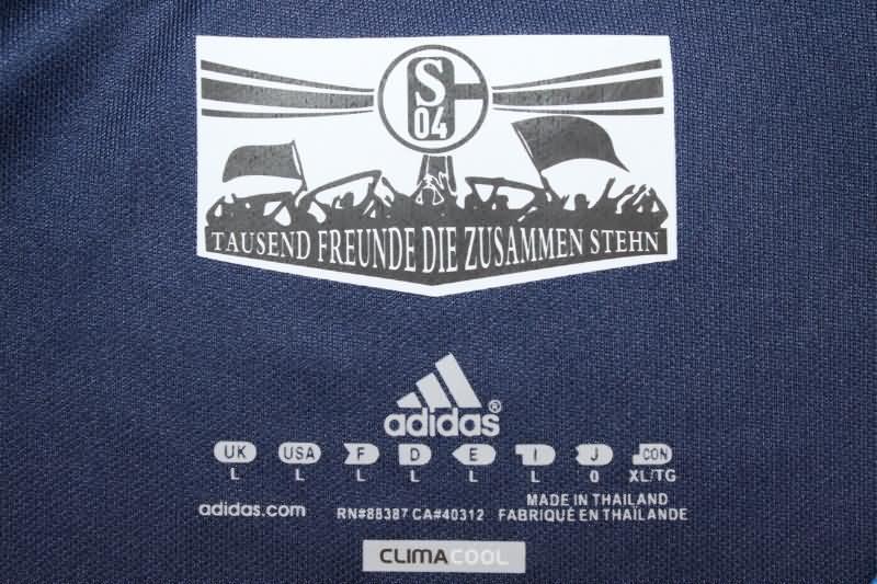 Schalke 04 Soccer Jersey Away Retro Replica 2010/11