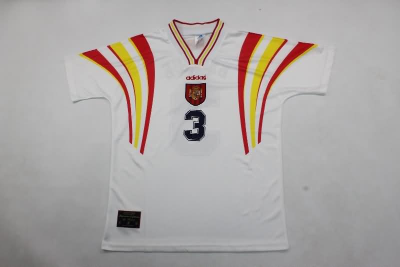 Spain Soccer Jersey Away Retro Replica 1996