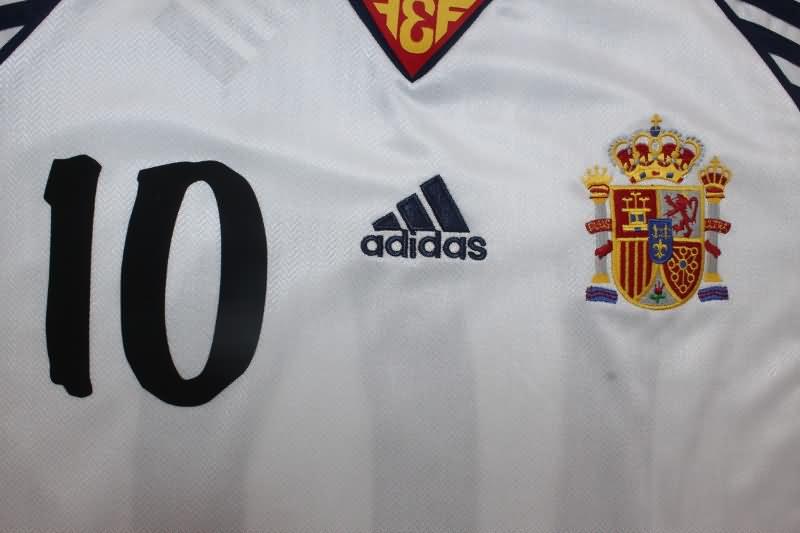 Spain Soccer Jersey Away Retro Replica 1998