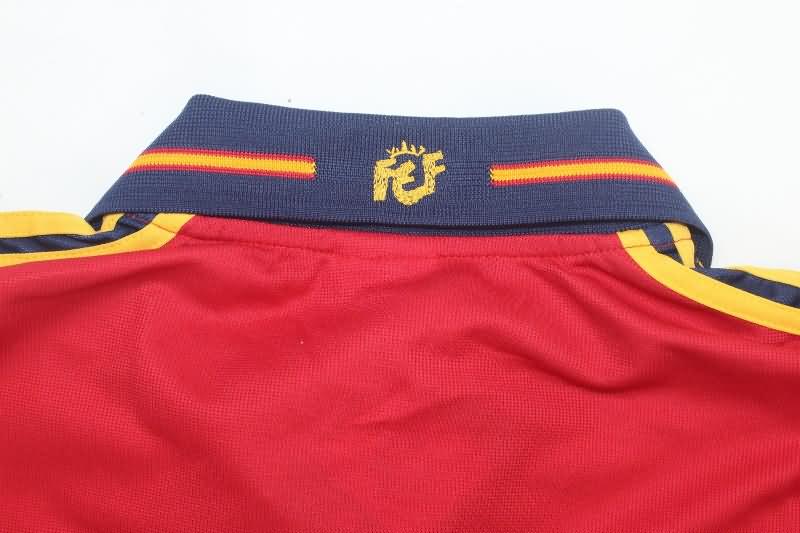 Spain Soccer Jersey Home Retro Replica 2000