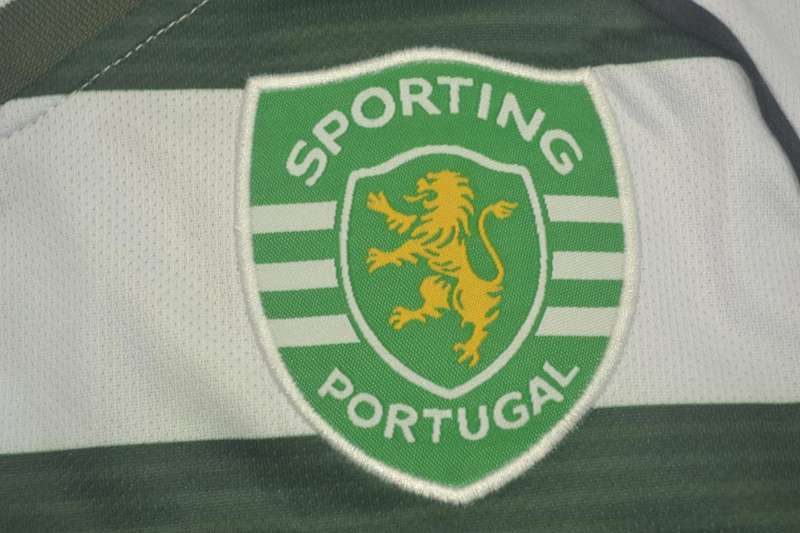 Sporting Lisbon Soccer Jersey Home Retro Replica 2002/03