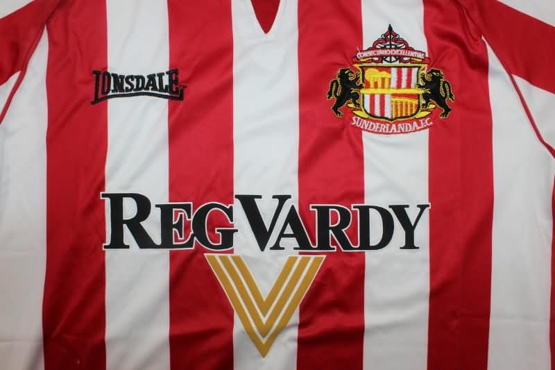 Sunderland Soccer Jersey Home Retro Replica 2005/06