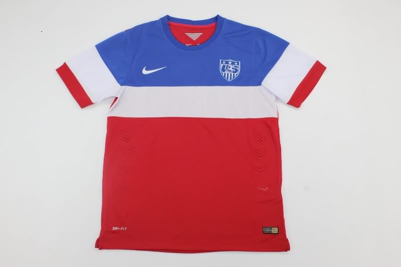 USA Soccer Jersey Away Retro Replica 2014