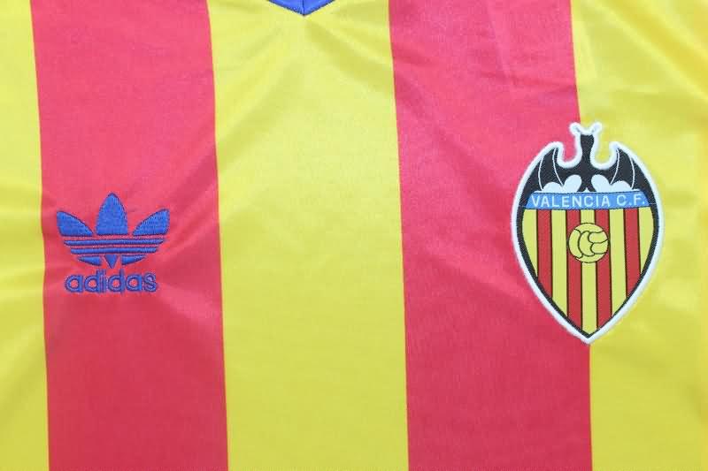 Valencia Soccer Jersey Away Retro Replica 1980/82