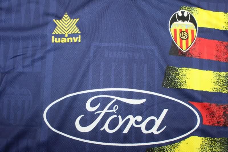 Valencia Soccer Jersey Away Retro Replica 1996/97