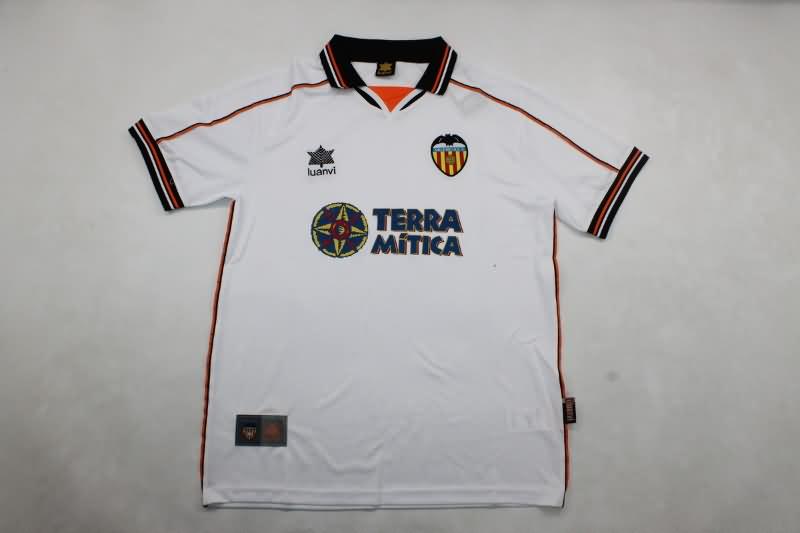 Valencia Soccer Jersey Home Retro Replica 1999/00