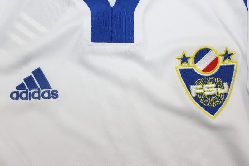 Yugoslavia Soccer Jersey Away Retro Replica 2000