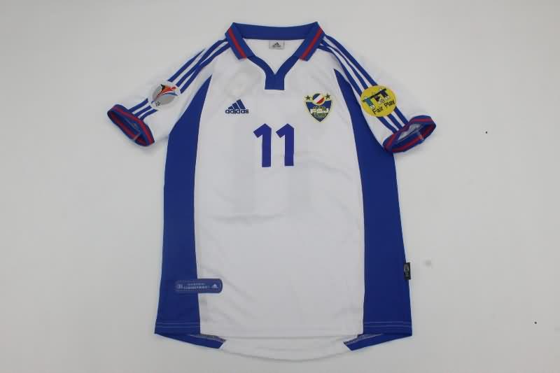 Yugoslavia Soccer Jersey Away Retro Replica 2000