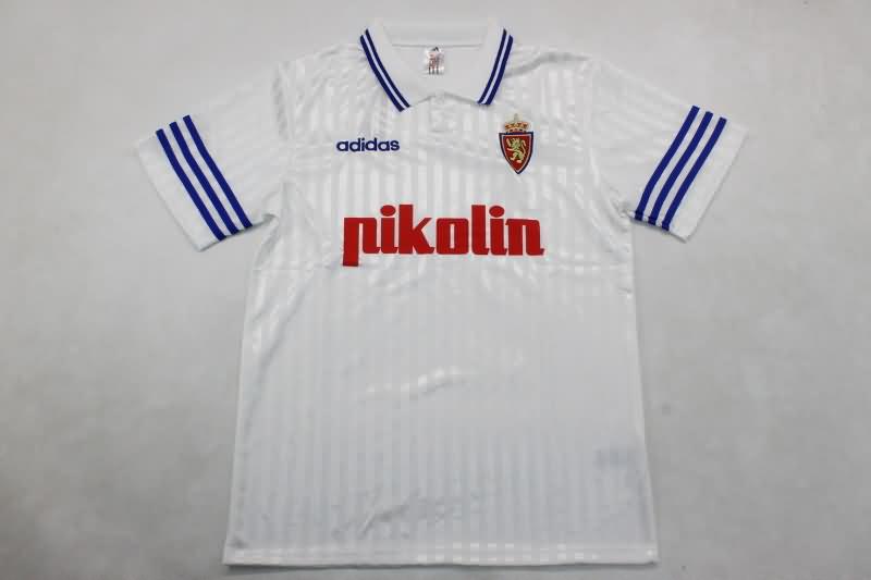 Zaragoza Soccer Jersey Home Retro Replica 1995/96