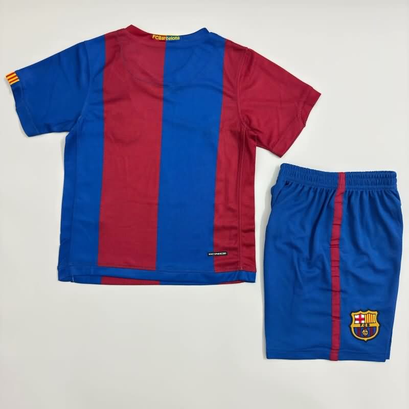 Kids Barcelona Soccer Jersey Home Replica 2006/07